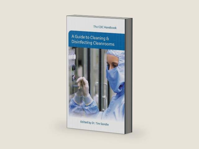 The CDC Handbook - A Guide to Cleaning and Disinfecting Clean Rooms by Dr. Tim Sandle | barcode:9781781480809 | source:'9781781480809-right-three-quarter.jpg