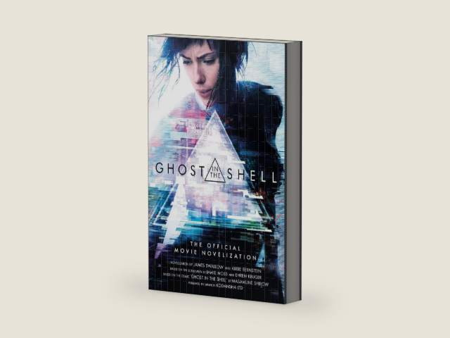Ghost in the Shell: The Official Movie Novelization by James Swallow | barcode:9781785657528 | source:'9781785657528-right-three-quarter.jpg