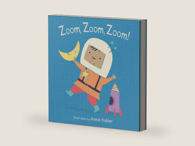 Zoom, Zoom, Zoom! (Baby Board Books) (Baby Rhyme Time) by Annie Kubler | barcode:9781786281999 | source:'9781786281999-right-three-quarter.jpg