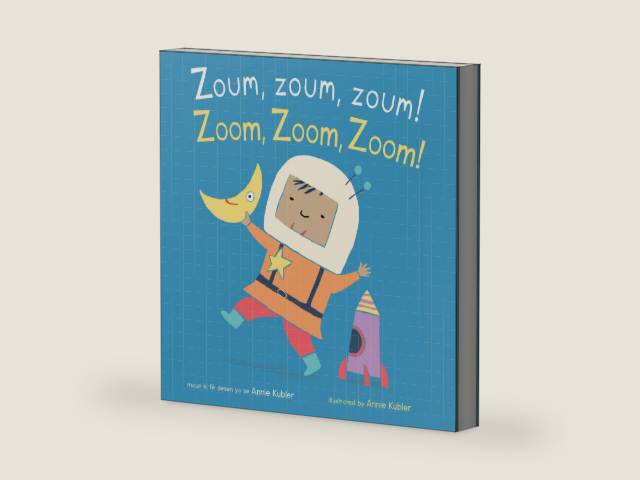 Zoum, zoum, zoum!/Zoom, Zoom, Zoom! (Baby Rhyme Time (Haitian Creole/English)) by Annie Kubler | barcode:9781786287540 | source:'9781786287540-right-three-quarter.jpg