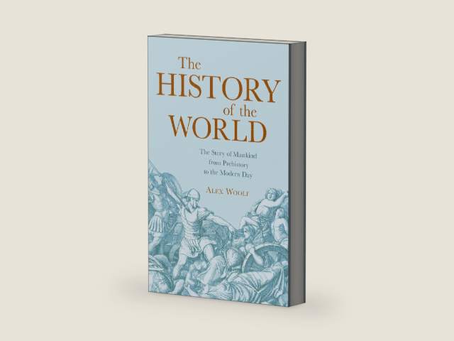 The History of the World: The Story of Mankind from Prehistory to the Modern Day by Alex Woolf | barcode:9781788880220 | source:'9781788880220-right-three-quarter.jpg