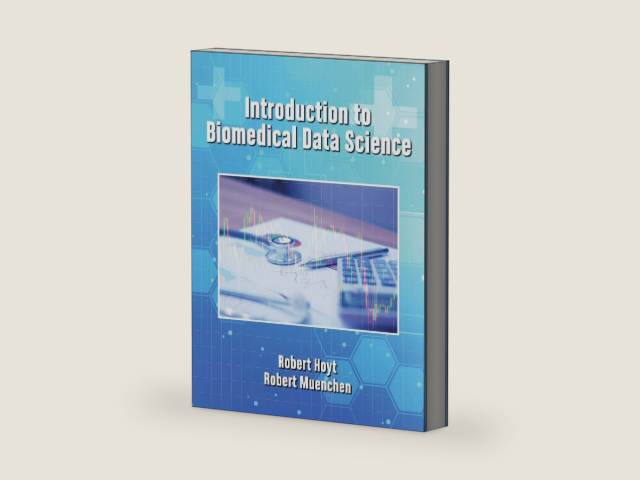 Introduction to Biomedical Data Science by Robert Hoyt | barcode:9781794761735 | source:'9781794761735-right-three-quarter.jpg