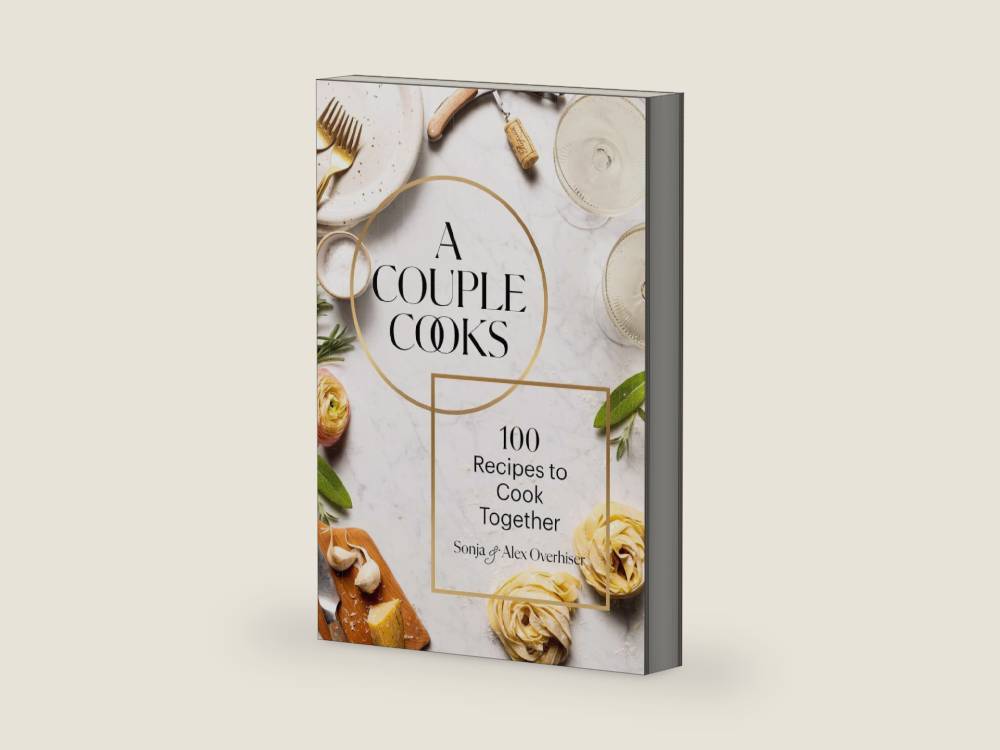 A Couple Cooks: 100 Recipes to Cook Together by Sonja Overhiser | barcode:9781797222998 | source:'9781797222998-right-three-quarter.jpg