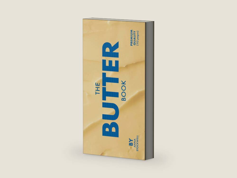 The Butter Book by Anna Stockwell | barcode:9781797238272 | source:'9781797238272-right-three-quarter.jpg