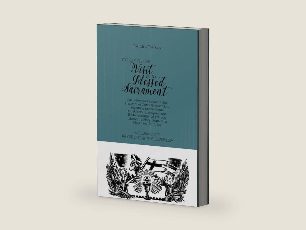 Catholic All Year A Visit to the Blessed Sacrament: The whys and hows of this traditional Catholic devotion, featuring instructions, illustrations, ... Few Minutes. (Catholic All Year Companion) by Kendra Tierney | barcode:9781799125921 | source:'9781799125921-right-three-quarter.jpg
