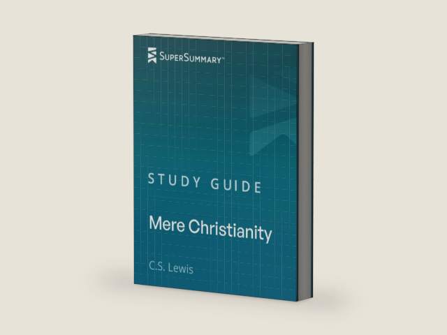 Study Guide: Mere Christianity by C.S. Lewis (SuperSummary) by SuperSummary | barcode:9781799188018 | source:'9781799188018-right-three-quarter.jpg
