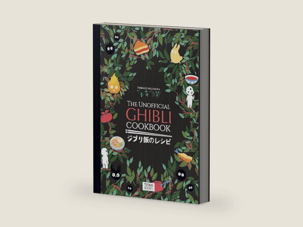The Unofficial Ghibli Cookbook by Thibaud Vilanova | barcode:9781803363523 | source:'9781803363523-right-three-quarter.jpg