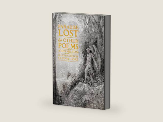 Paradise Lost & Other Poems (Gothic Fantasy) by John Milton | barcode:9781804172254 | source:'9781804172254-right-three-quarter.jpg