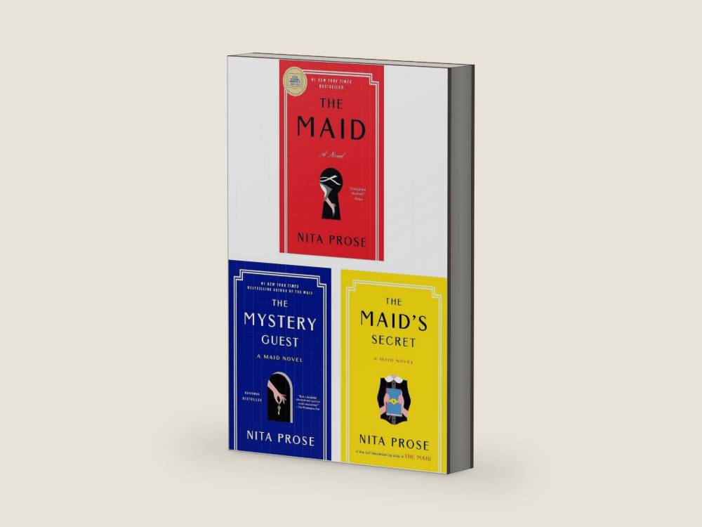 Molly the Maid Series by Nita Prose – 3-Book Collection Set (The Maid, The Mystery Guest and The Maid's Secret) by Nita Prose | barcode:9781806151875 | source:'9781806151875-right-three-quarter.jpg