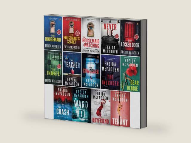 Freida McFadden 14 Books Collection Set – The Housemaid Series & More by Freida McFadden | barcode:9781806156153 | source:'9781806156153-right-three-quarter.jpg