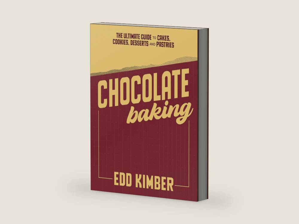 Chocolate Baking: The Ultimate Guide to Cakes, Cookies, Desserts & Pastries by Edd Kimber | barcode:9781837838233 | source:'9781837838233-right-three-quarter.jpg