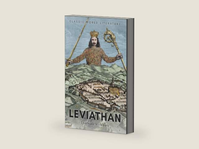 Leviathan (Wordsworth Classics of World Literature) | New Cover by Thomas Hobbes | barcode:9781840227338 | source:'9781840227338-right-three-quarter.jpg