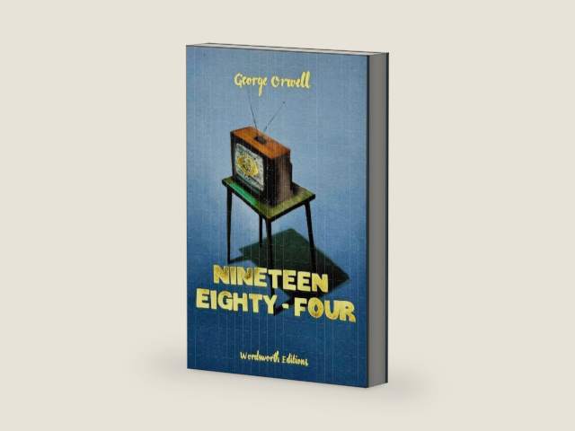 Nineteen Eighty-Four (Wordsworth Collector's Edition) by George Orwell | barcode:9781840228823 | source:'9781840228823-right-three-quarter.jpg