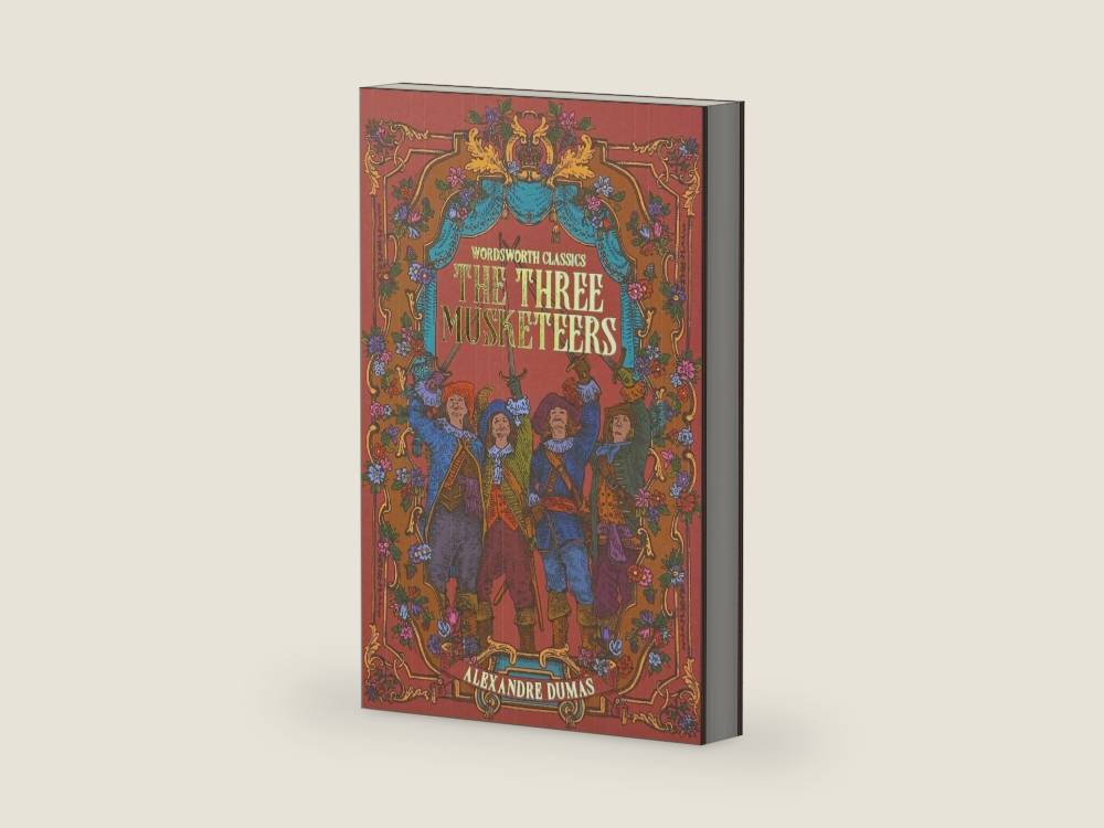 The Three Musketeers (Wordsworth Classics) by Alexandre Dumas pÃ¨re | barcode:9781853260407 | source:'9781853260407-right-three-quarter.jpg