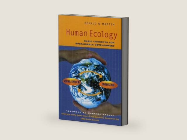 Human Ecology by Gerald G. Marten | barcode:9781853837142 | source:'9781853837142-right-three-quarter.jpg