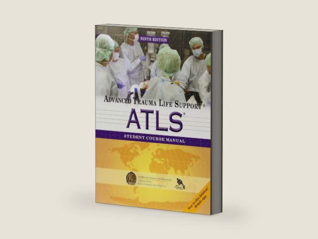 ATLS Student Course Manual: Advanced Trauma Life Support by ACS | barcode:9781880696026 | source:'9781880696026-right-three-quarter.jpg