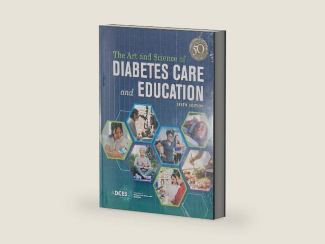 The Art and Science of Diabetes Care and Education by ADCES | barcode:9781881876670 | source:'9781881876670-right-three-quarter.jpg