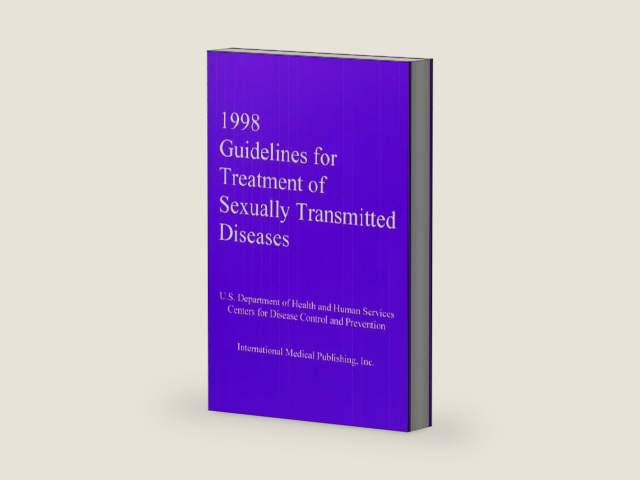 1998 Guidelines for Treatment of Sexually Transmitted Diseases by Centers for Disease Control & Prevention | barcode:9781883205454 | source:'9781883205454-right-three-quarter.jpg