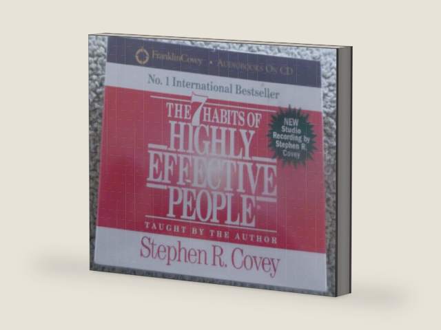 The 7 Habits of Highly Effective People by Stephen R. Covey | barcode:9781883219376 | source:'9781883219376-right-three-quarter.jpg