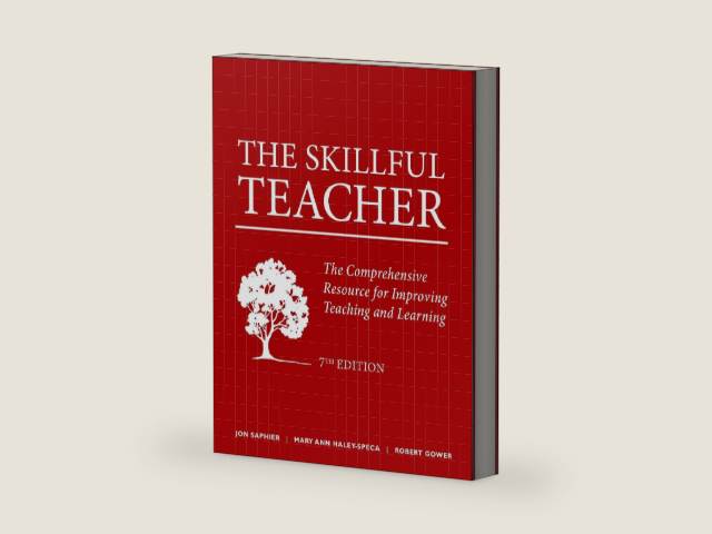 The Skillful Teacher: The Comprehensive Resource for Improving Teaching and Learning 7th Edition by Jon Saphier | barcode:9781886822610 | source:'9781886822610-right-three-quarter.jpg