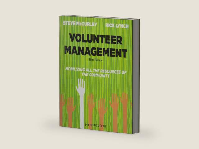 Volunteer Management by Steve McCurley | barcode:9781895271638 | source:'9781895271638-right-three-quarter.jpg