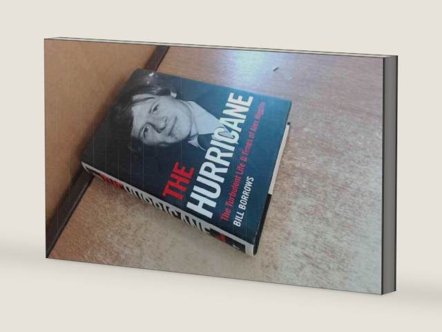 The Hurricane: The Turbulent Life and Times of Alex Higgins by Bill Borrows | barcode:9781903809914 | source:'9781903809914-right-three-quarter.jpg
