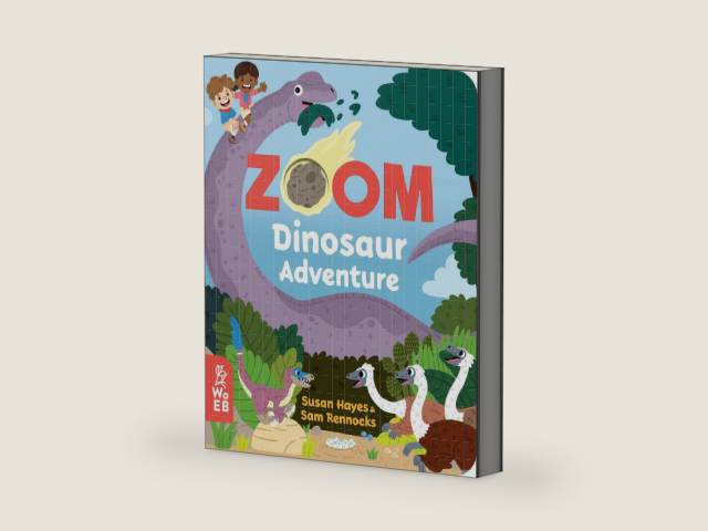 Zoom: Dinosaur Adventure by Susan Hayes | barcode:9781912920464 | source:'9781912920464-right-three-quarter.jpg