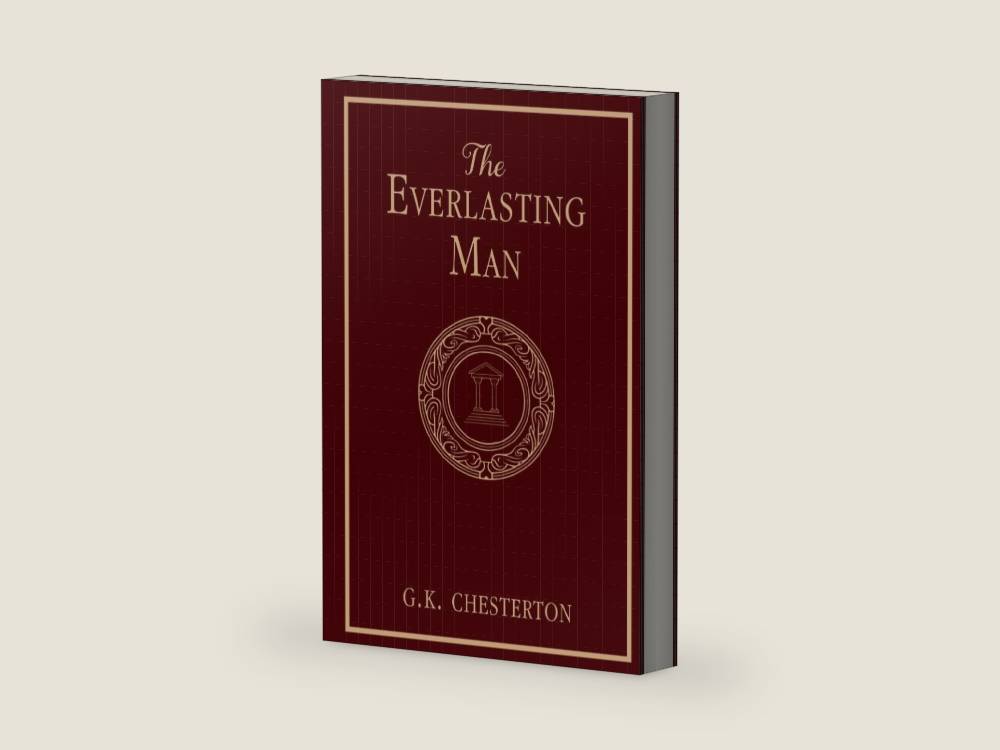 The Everlasting Man: One of the 10 Books that Most Influenced C.S. Lewis! (#2) by G.K. Chesterton | barcode:9781917830478 | source:'9781917830478-right-three-quarter.jpg