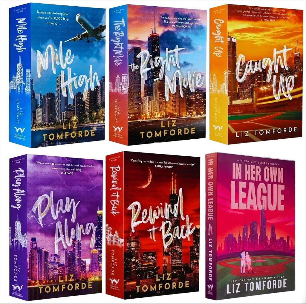 Windy City Series by Liz Tomforde 6 Books Collection Set by Liz Tomforde | barcode:9781918299113 | source:'9781918299113.jpg