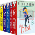 Off-Campus Series: 5-Book Collection Set by Elle Kennedy | The Deal, The Mistake, The Score, Goal & Legacy by Elle Kennedy | barcode:9781918299250 | source:'9781918299250.jpg
