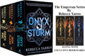 Empyrean Series 3-Book Collection Set by Rebecca Yarros (Fourth Wing, Iron Flame & Onyx Storm) with Bookmark by Rebecca Yarros | barcode:9781918299298 | source:'9781918299298.jpg