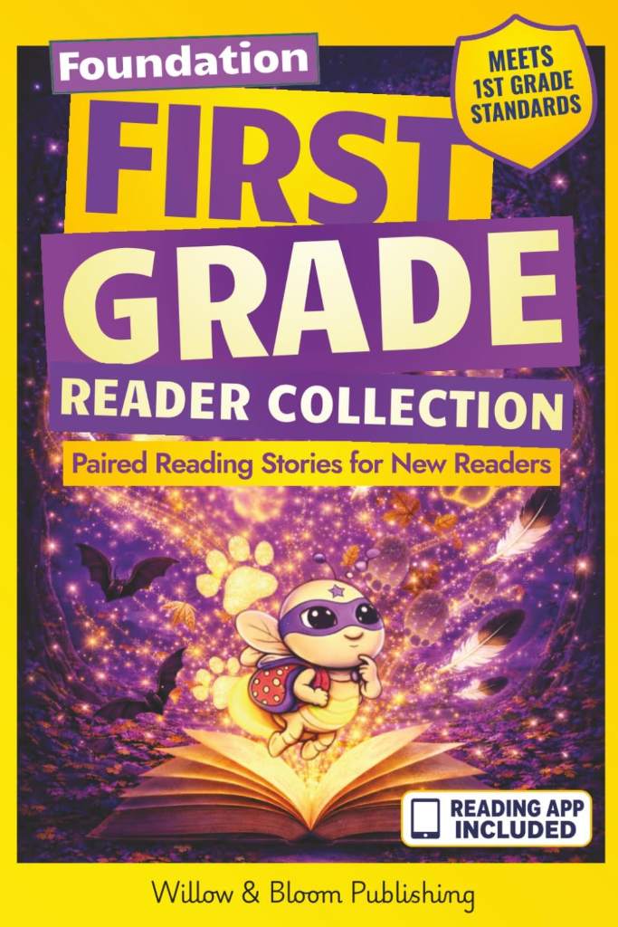 First Grade Reader Collection: Foundation: Paired Reading Stories for New Readers to Master Sight Words, Build Early Confidence, and Start Reading by Rebecca Whitlock | barcode:9781918686036 | source:'9781918686036.jpg