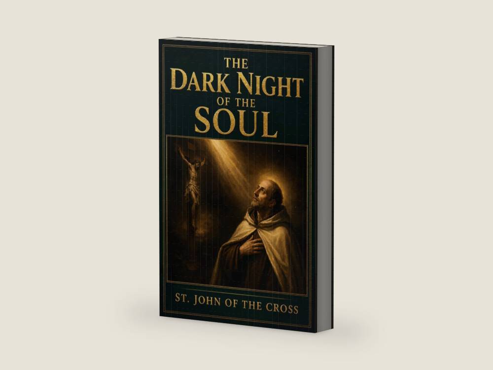 The Dark Night of the Soul: Unabridged & Illustrated Book by St. John of the Cross by St. John of the Cross | barcode:9781918736519 | source:'9781918736519-right-three-quarter.jpg