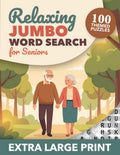 Relaxing Jumbo Word Search for Seniors - Extra Large Print: 100 Easy to See Puzzles for Older Adults by Martin Littlewolf | barcode:9781919221120 | source:'9781919221120.jpg
