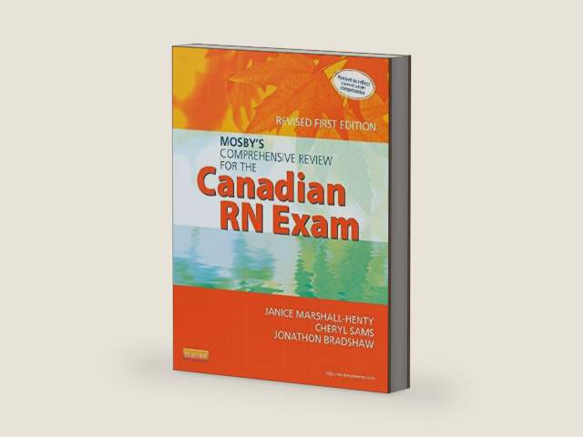 Mosby's Comprehensive Review for the Canadian RN Exam, Revised by Janice Marshall-Henty RN BScN MEd | barcode:9781927406298 | source:'9781927406298-right-three-quarter.jpg