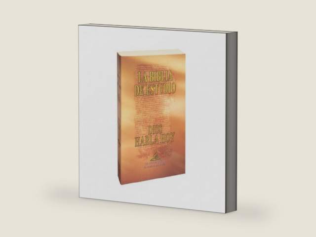 Holy Bible: Dios Habla Hoy Paperback Study Bible With Deuterocanonical Books (Spanish Edition) by American Bible Society | barcode:9781932507898 | source:'9781932507898-right-three-quarter.jpg