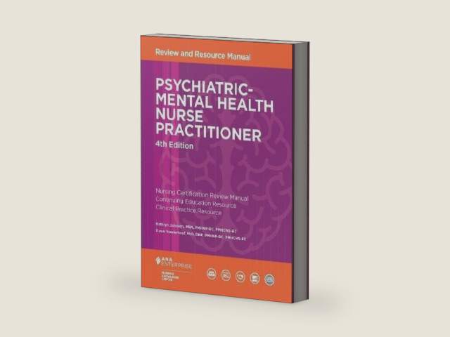 Psychiatric-Mental Health Nurse Practitioner Review and Resource Manual, 4th Edition by Kathryn Johnson | barcode:9781935213796 | source:'9781935213796-right-three-quarter.jpg