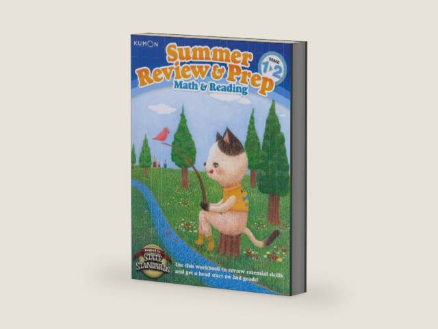 Summer Review & Prep K-1: Math & Reading by Kumon | barcode:9781935800491 | source:'9781935800491-right-three-quarter.jpg