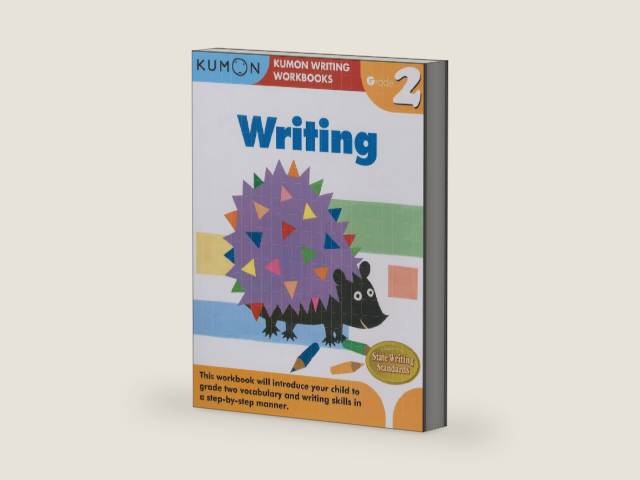 Kumon Grade 2 Writing (Kumon Writing Workbooks) by Kumon Publishing | barcode:9781935800583 | source:'9781935800583-right-three-quarter.jpg