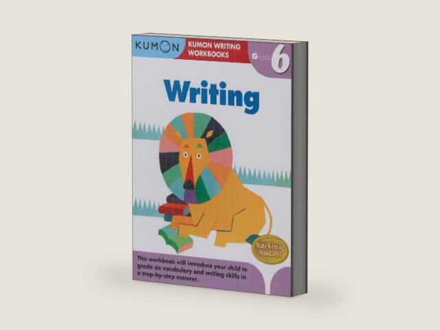 Kumon Grade 6 Writing (Kumon Writing Workbooks) by Kumon Publishing | barcode:9781935800620 | source:'9781935800620-right-three-quarter.jpg