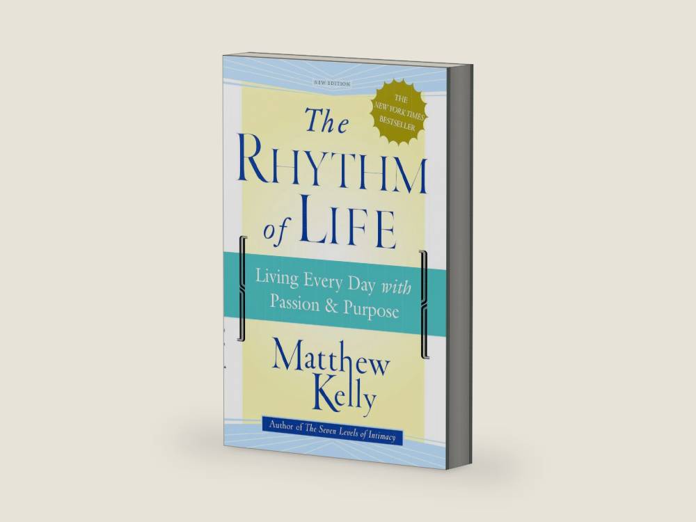 The Rhythm of Life: Living Everyday with Passion & Purpose by Matthew Kelly | barcode:9781937509972 | source:'9781937509972-right-three-quarter.jpg
