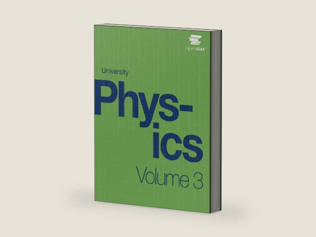 University Physics Volume 3 by OpenStax (hardcover version, full color) by OpenStax | barcode:9781938168185 | source:'9781938168185-right-three-quarter.jpg