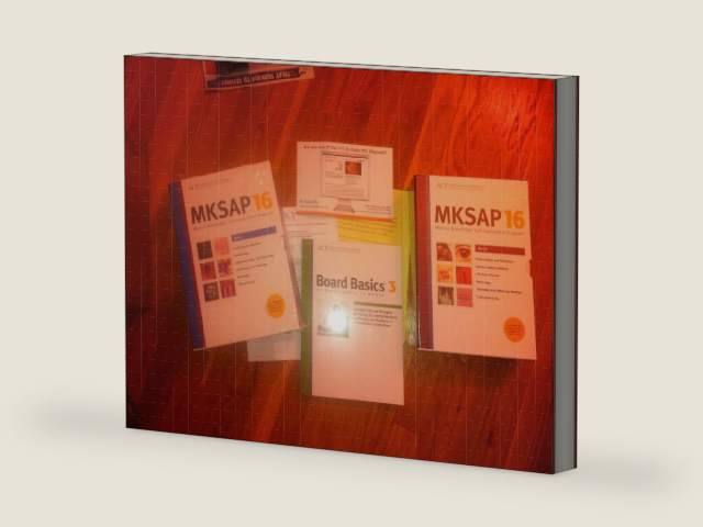 MKSAP 16: Medical Knowledge Self-Assessment Program by American College of Physicians | barcode:9781938245008 | source:'9781938245008-right-three-quarter.jpg