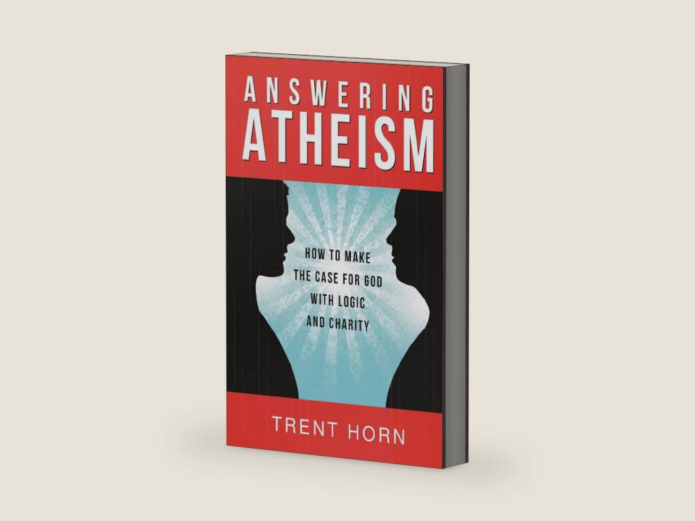 Answering Atheism: How to Make the Case for God with Logic and Charity by Trent Horn | barcode:9781938983436 | source:'9781938983436-right-three-quarter.jpg