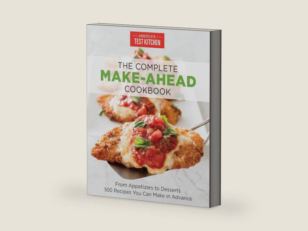 The Complete Make-Ahead Cookbook: From Appetizers to Desserts 500 Recipes You Can Make in Advance (The Complete ATK Cookbook Series) by America's Test Kitchen | barcode:9781940352886 | source:'9781940352886-right-three-quarter.jpg