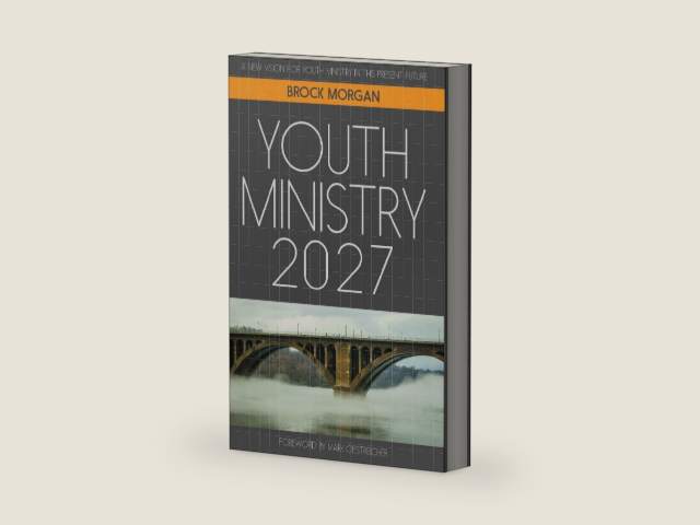 Youth Ministry 2027: A New Vision for Youth Ministry in This Present Future by Brock Morgan | barcode:9781942145356 | source:'9781942145356-right-three-quarter.jpg