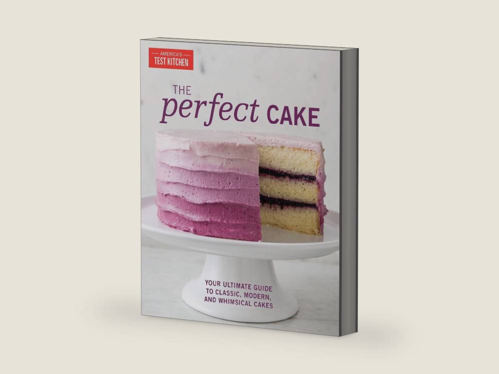 The Perfect Cake: Your Ultimate Guide to Classic, Modern, and Whimsical Cakes (Perfect Baking Cookbooks) by America's Test Kitchen | barcode:9781945256271 | source:'9781945256271-right-three-quarter.jpg