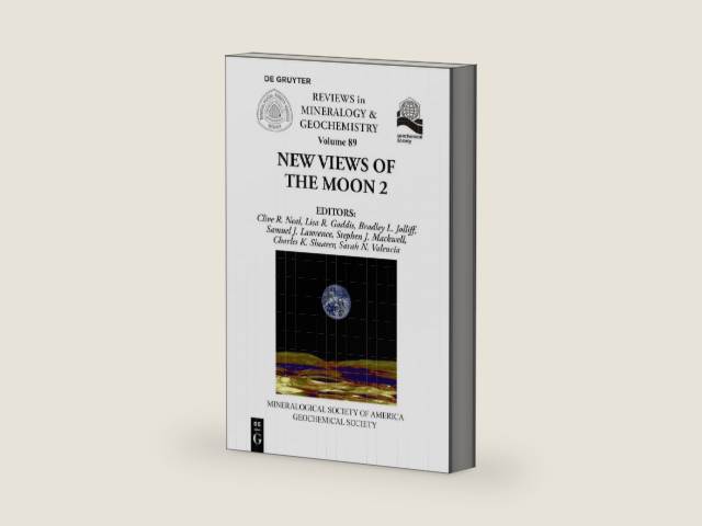 New View of the Moon 2 (Reviews in Mineralogy & Geochemistry, 89) by Clive R. Neal | barcode:9781946850119 | source:'9781946850119-right-three-quarter.jpg