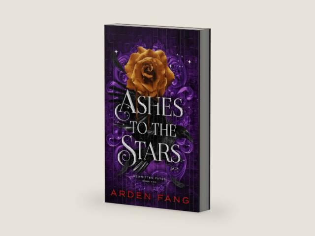 Ashes to the Stars: A YA Dark Romantasy (Rewritten Fates Book 2) by Arden Fang | barcode:9781947721128 | source:'9781947721128-right-three-quarter.jpg