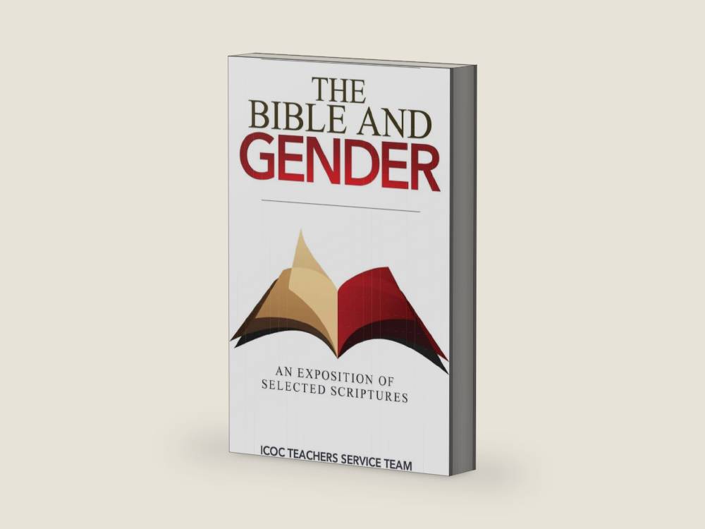 The Bible and Gender by Icoc Teachers Service Team | barcode:9781948450980 | source:'9781948450980-right-three-quarter.jpg